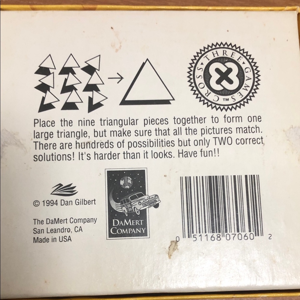 Triangular shaped puzzles - Picture 6 of 6